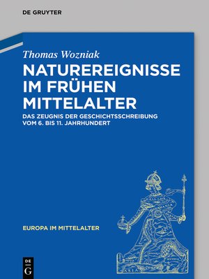cover image of Naturereignisse im frühen Mittelalter